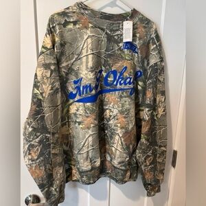 Megan Moroney Am I Okay? Camo Sweatshirt